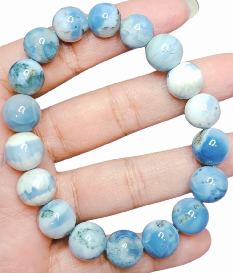 Owyhee Opal From The United States 11.5mm Bracelet