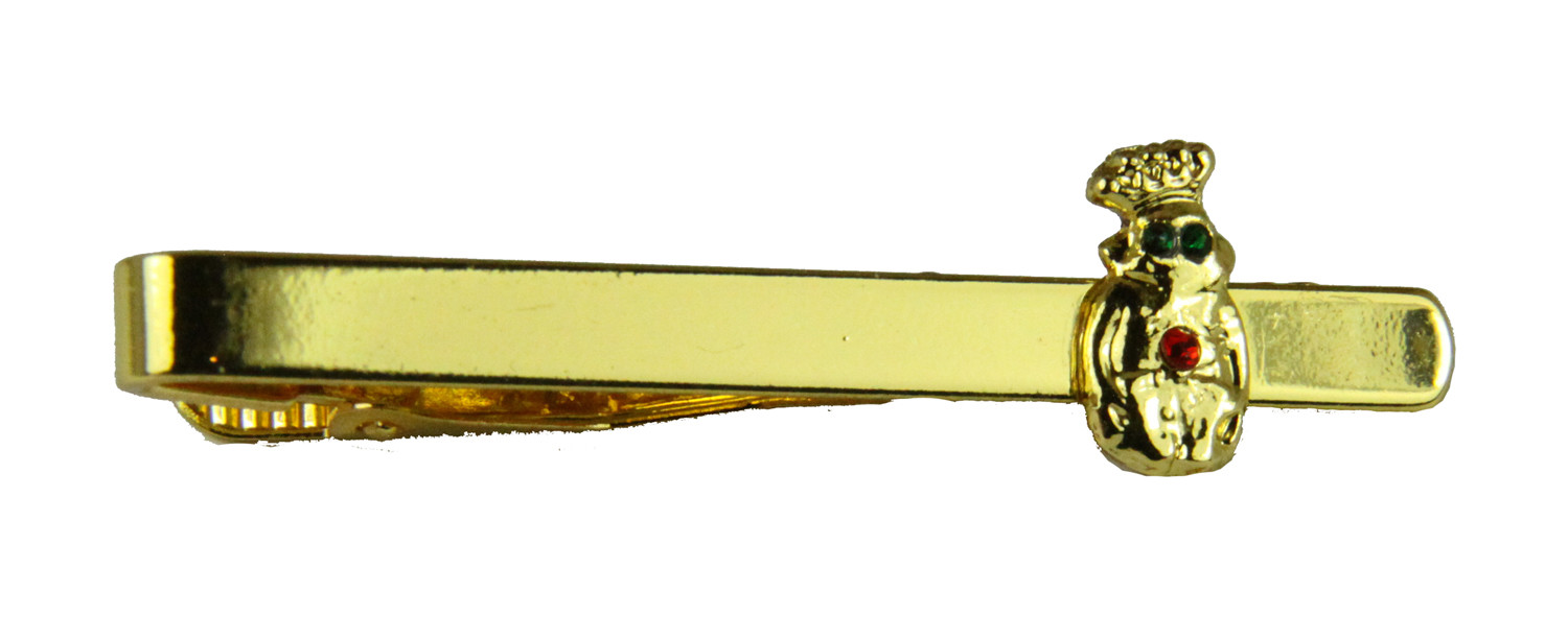 6030028 Jester Tie Clip ROJ Royal Order of Jesters Tie Bar Clasp Billiken