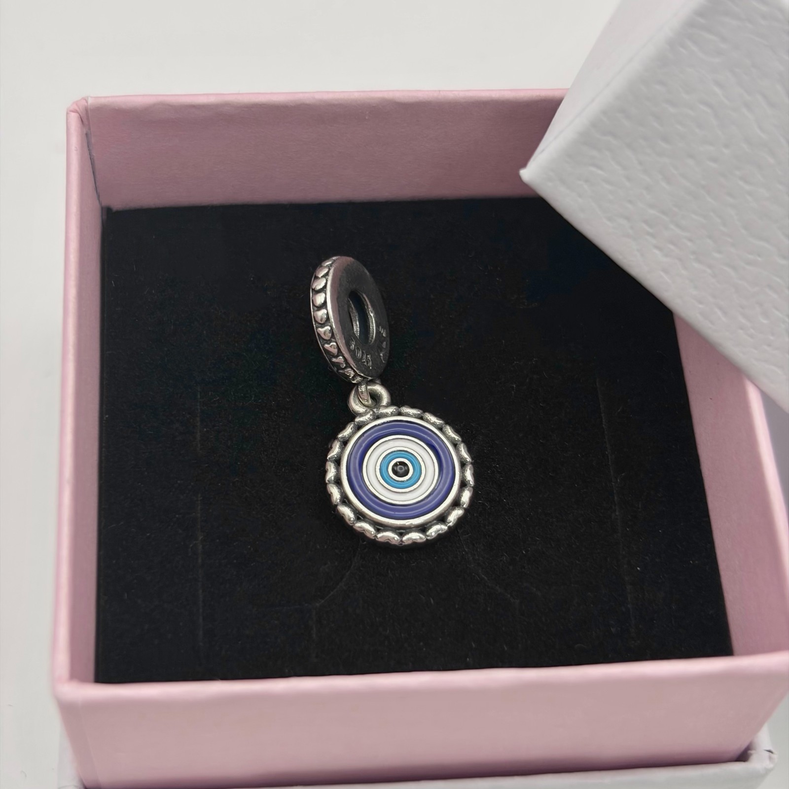 100% NEW #792018_E009 PANDORA Evil Eye Dangle Charm