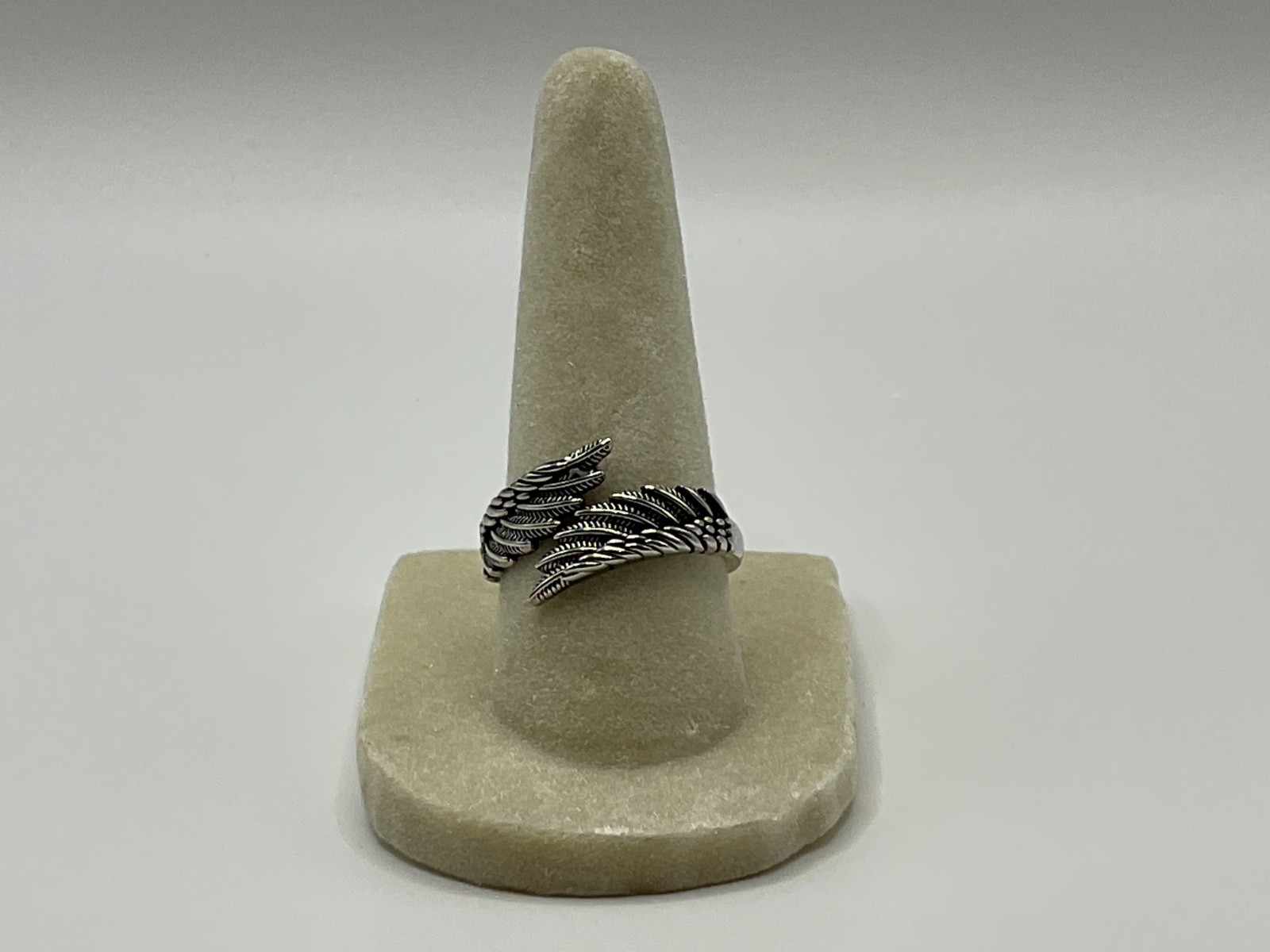 Guardian Angel Wings Adjustable Ring Silver Colors- FREE SHIPPING