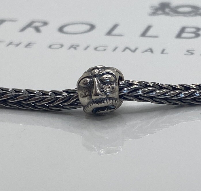 Trollbeads Faces 925 Silver Bead Small
