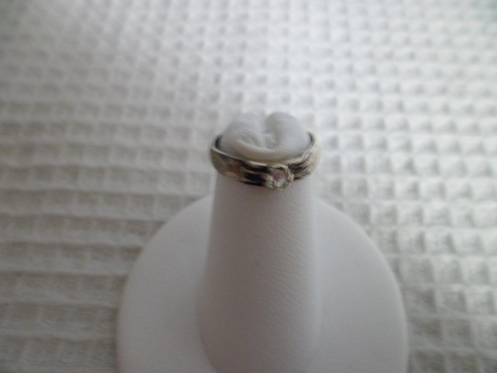 Sterling Silver Open Toe Ring Adjustable ~ Style5 White w/GiftBox/Bag Free Gift