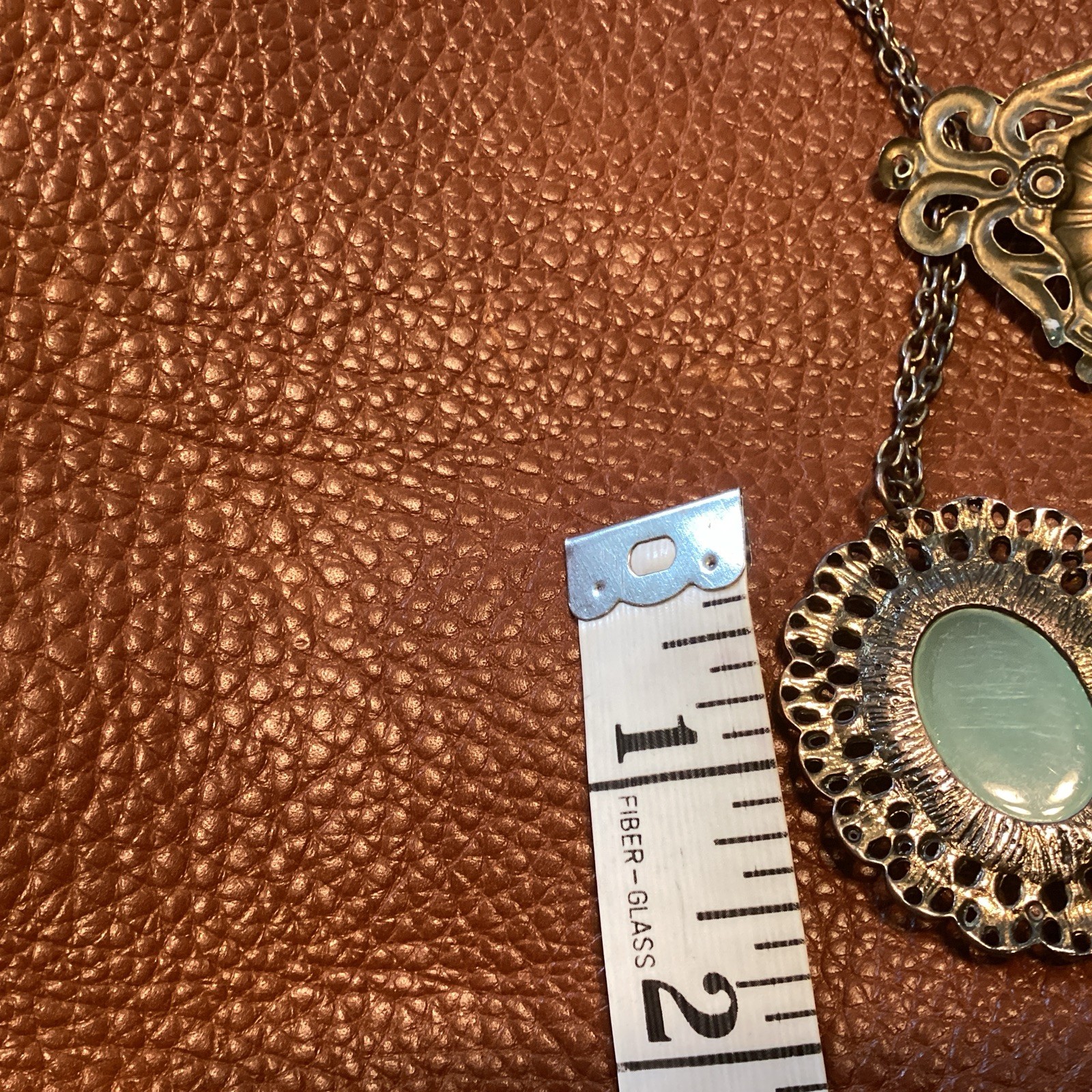 Faux Jadeite Earrings & Necklace Boho Flapper Victorian Style