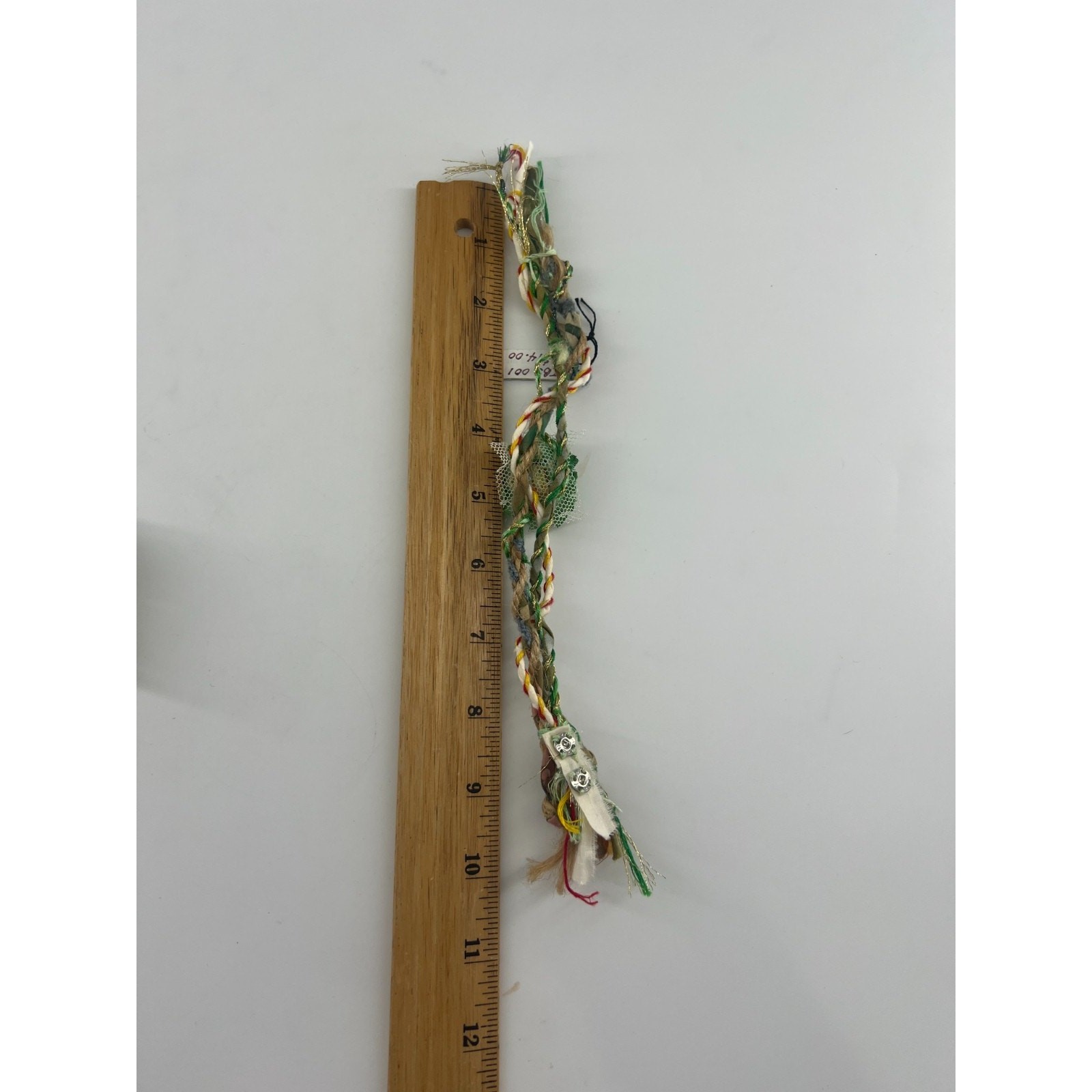 Handmade Crochet Bracelet Boho Snap Closure Flower Green Multicolor Jewelry