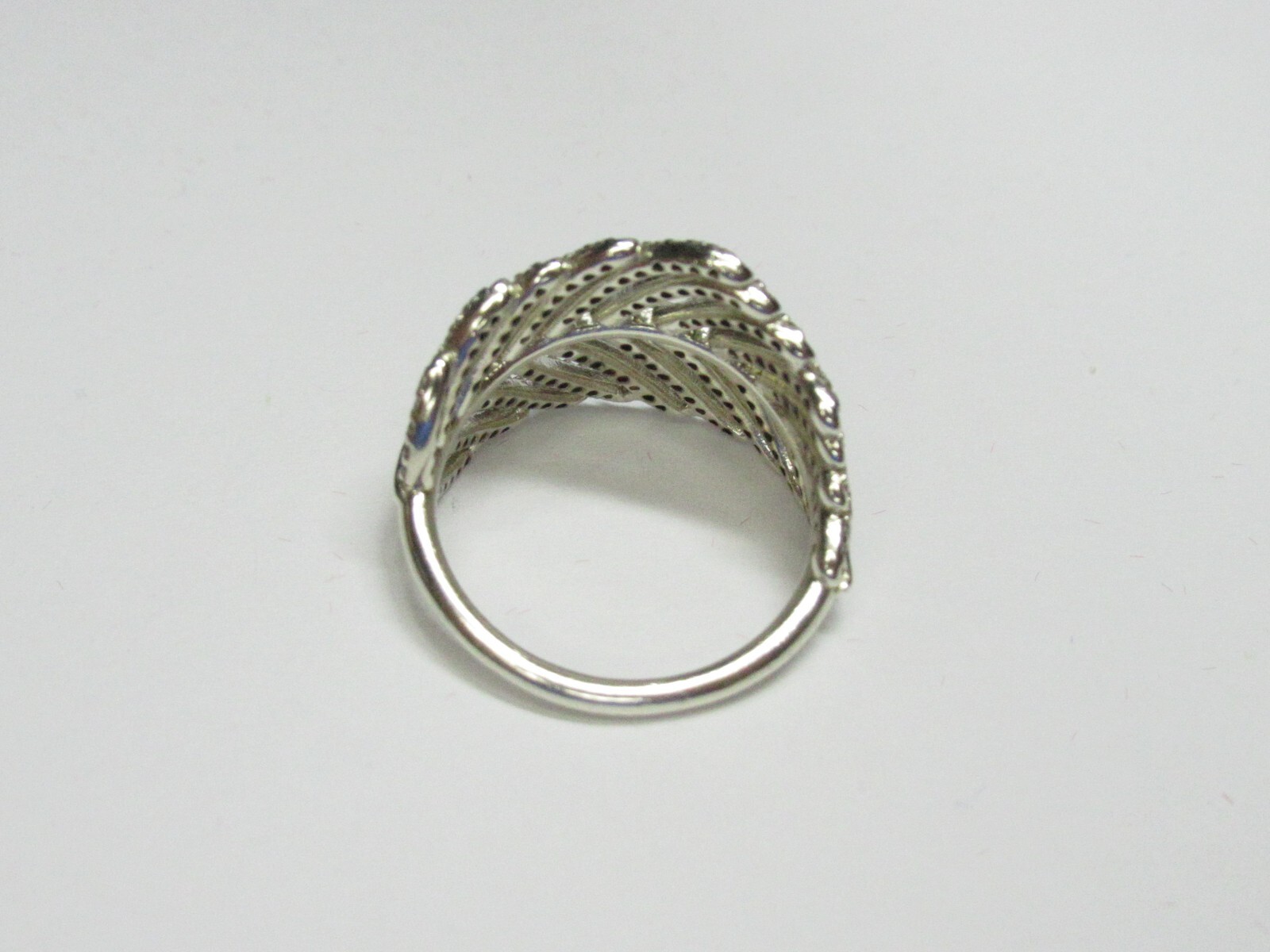 PANDORA Sterling silver 925 ring, cubic zirconia, 3,25 gr, size 5,75.