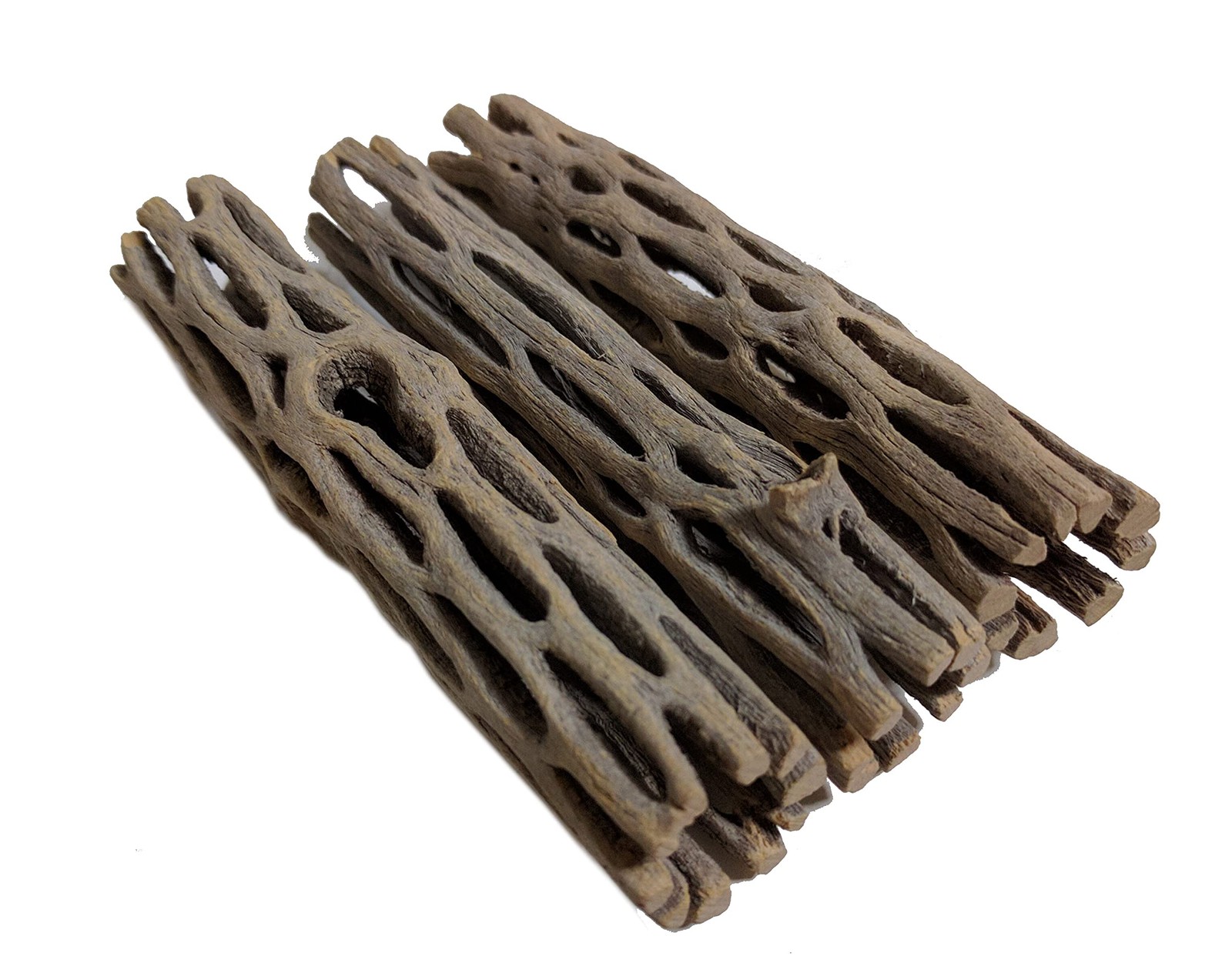 Natural Cholla Wood for Aquarium Decoration Shrimp and 4 Inch (3 Pack), Stone