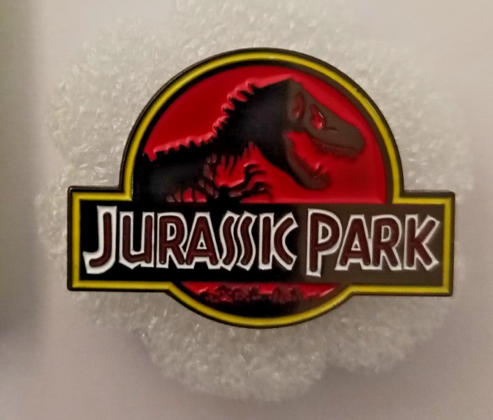 JURASSIC PARK- ENAMEL PIN-SHIP ALL THE PINS YOU BUY FOR $4.99-VISIT OUR STORE