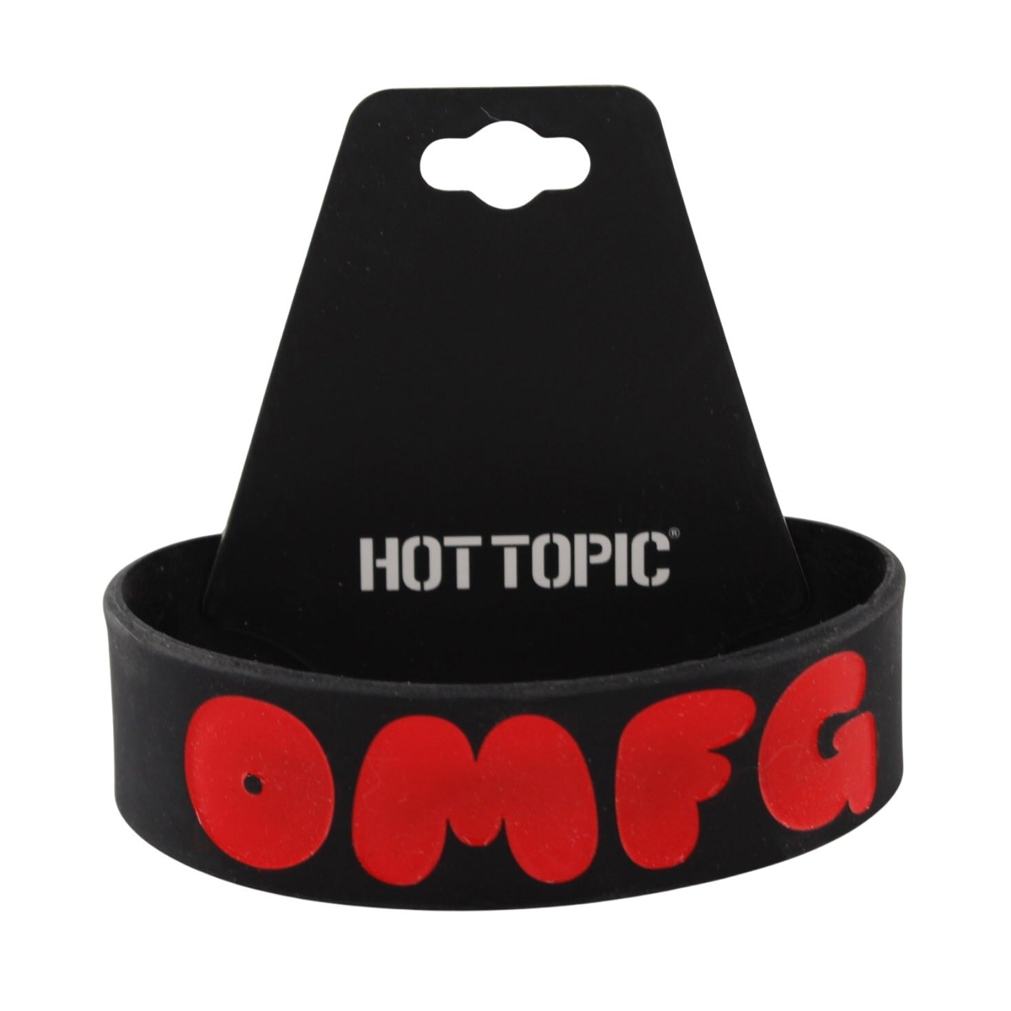 “OMFG” Silicone Wristband Bracelet from Hot Topic #B2217