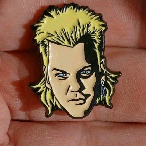 The lost Boys David 1987 Movie Custom ENAMEL PIN Set Cult Horror 80s Vampire