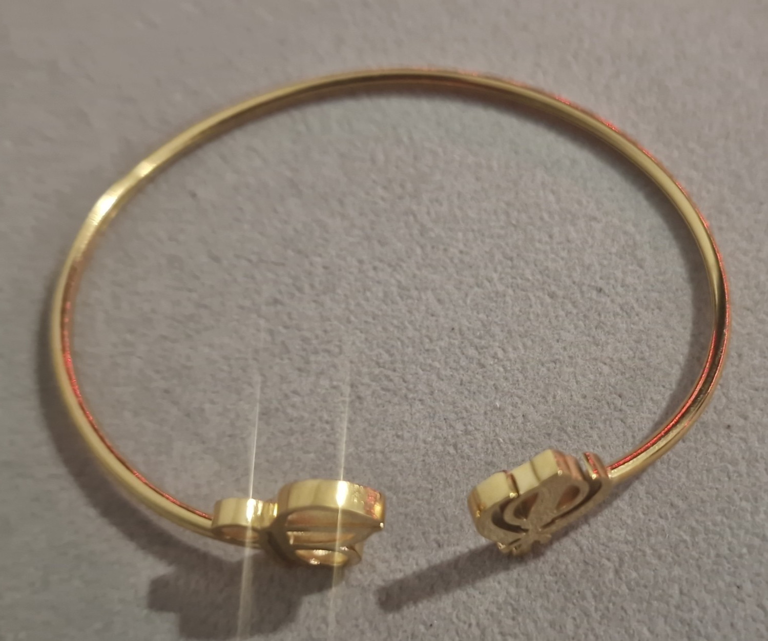 Ek Onkar & Khanda Bracelet Gold Plated adjustable Punjabi Gurmukhi Sikh Khalsa..
