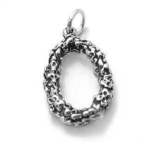 925 Sterling Silver Hawaiian Lei Charm