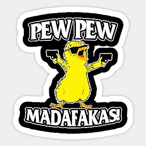 Waterproof 5 Inch Vinyl Decal for Car Bumper, Laptop, or Water Bottle