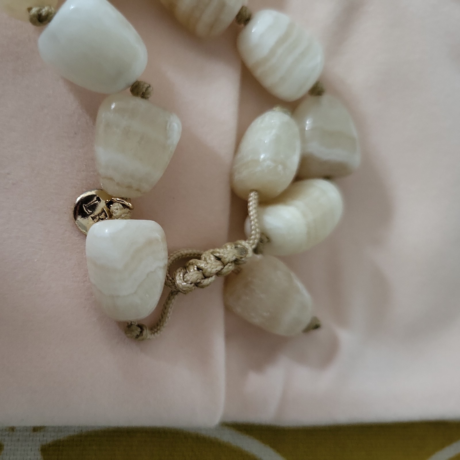Women’s Lola Rose Adjustable pale cream bracelet Excellent Condition