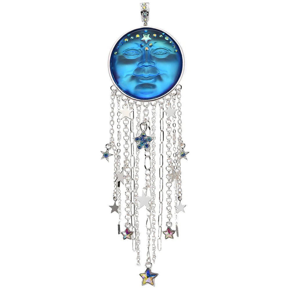 Kirks Folly Mystic Venus Seaview Moon Stardancer Foldover Pendant sst