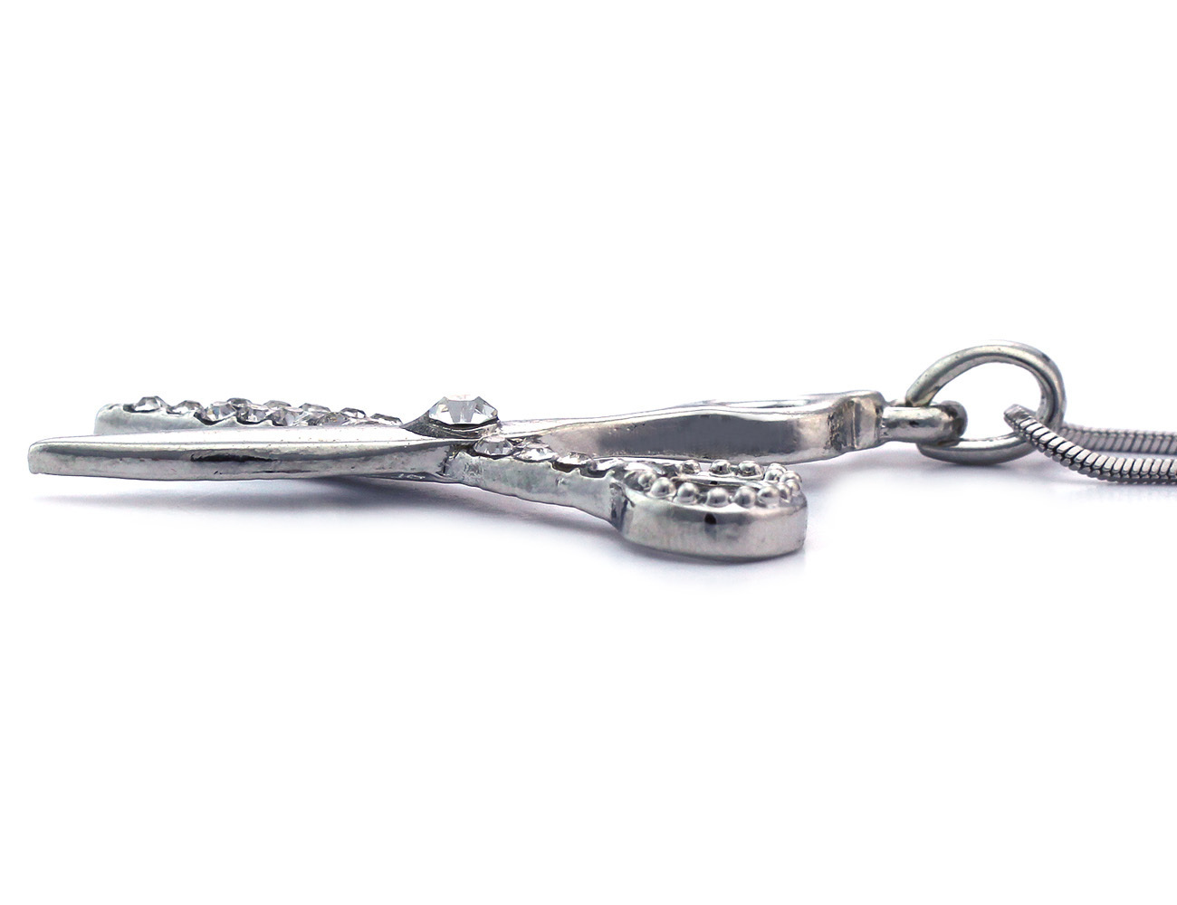 Hairdresser Hair Designer Stylist Scissors Beauty Salon Pendant Necklace n2014