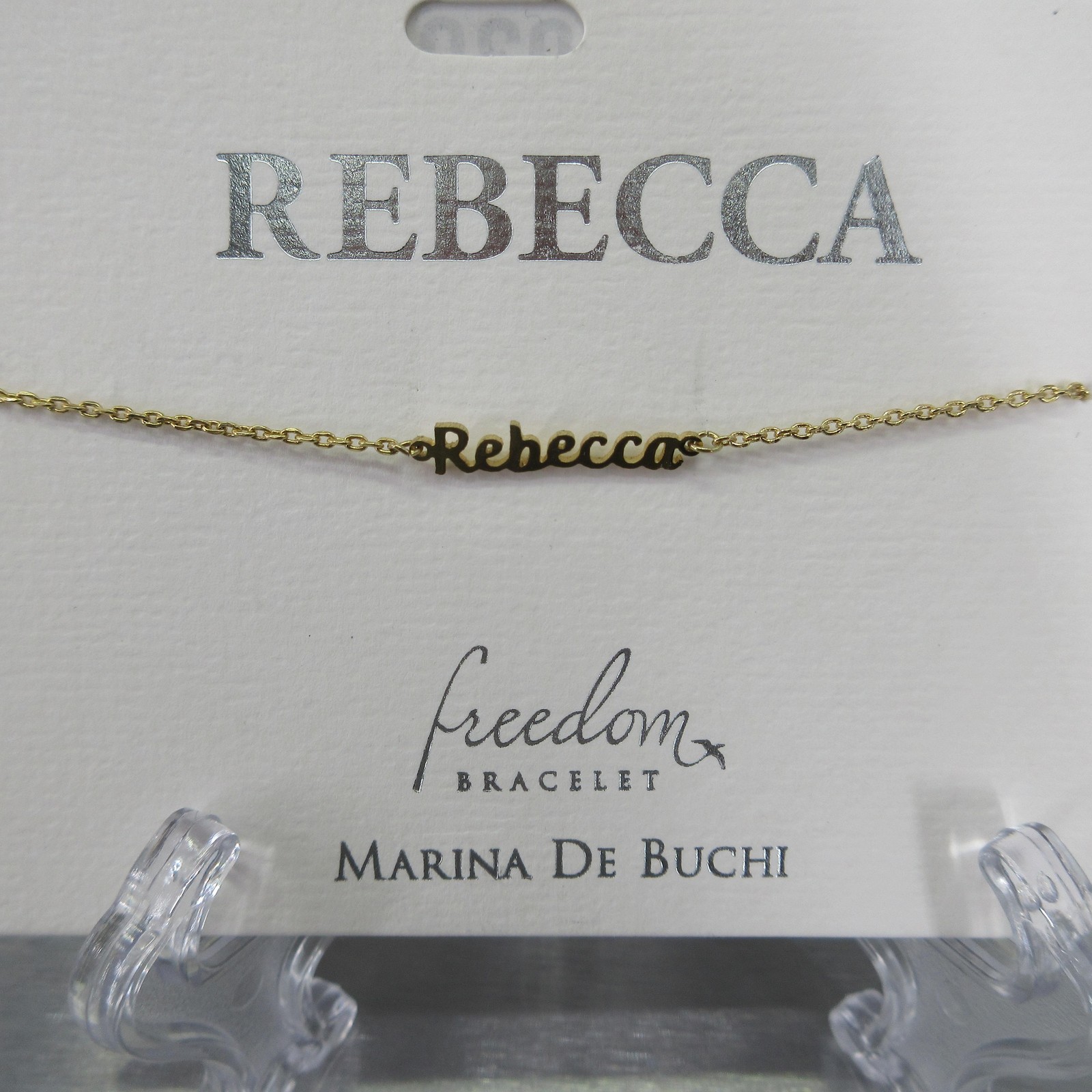 Marina De Buchi Rebecca Freedom Bracelet Womens Gold Adjustable Nickel Free