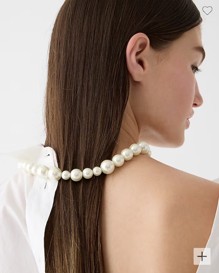 *NWT* J Crew Pearl Ball Necklace $49.50