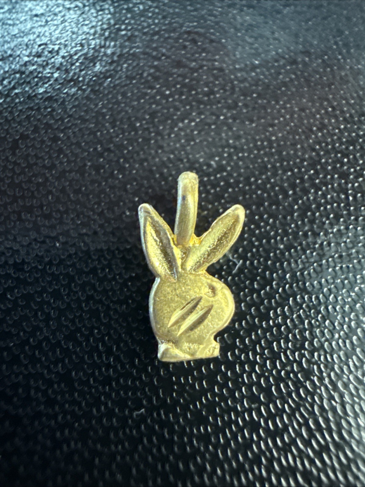 24k Gold Plated Sterling Silver .925 Playboy Bunny Charm Pendant