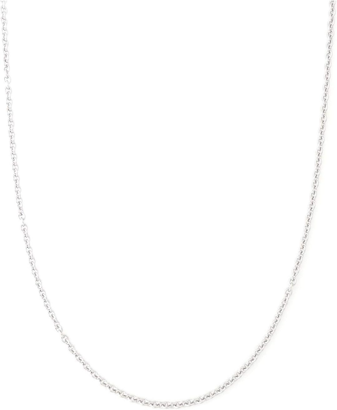 Unisex 2MM Stainless Steel Necklace – Perfect for Pendants, 16-30 Inch Choices