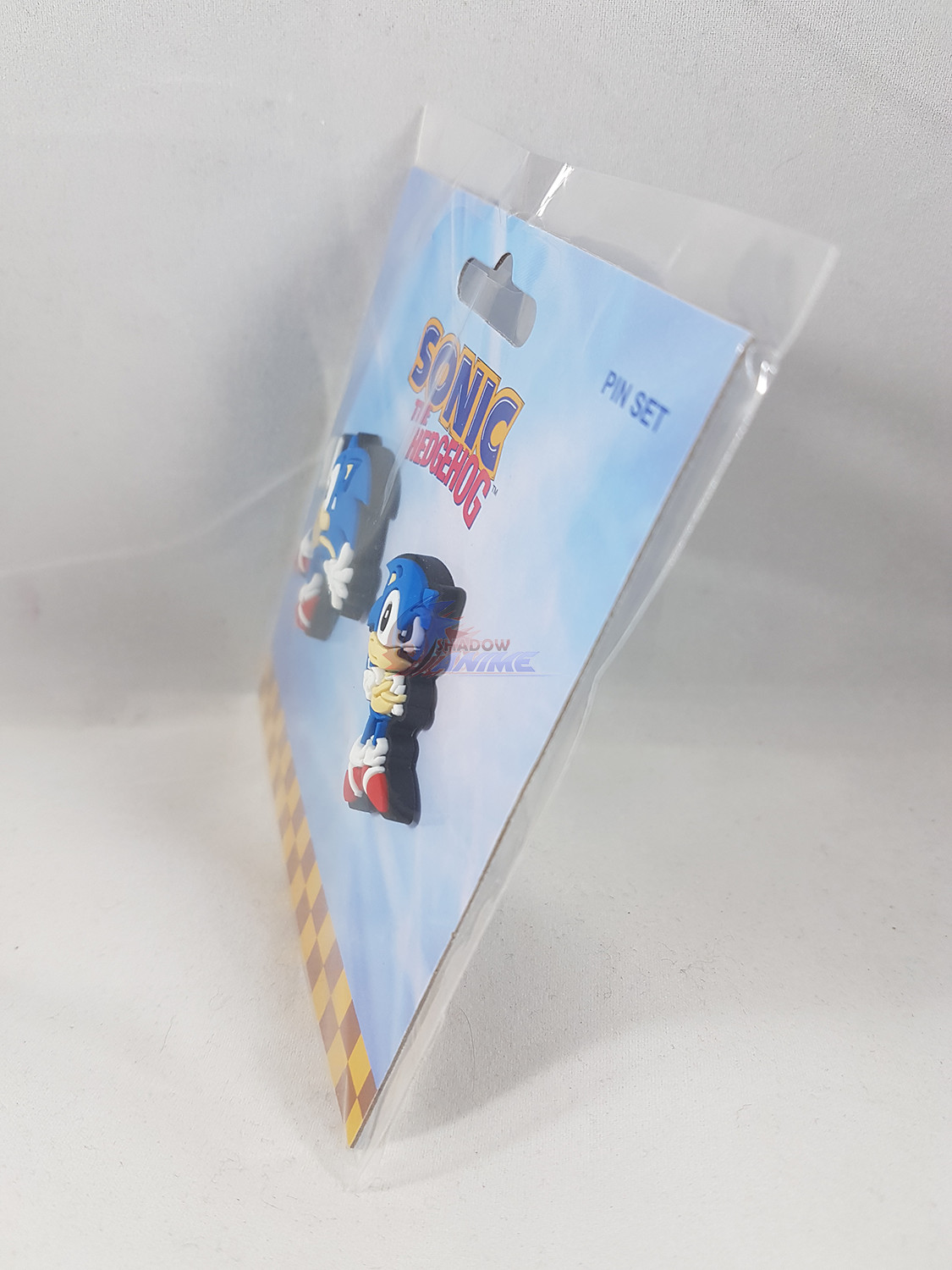 Sonic The Hedgehog Classic Sonic Lapel Pins Set of 2 Anime Licensed NWT