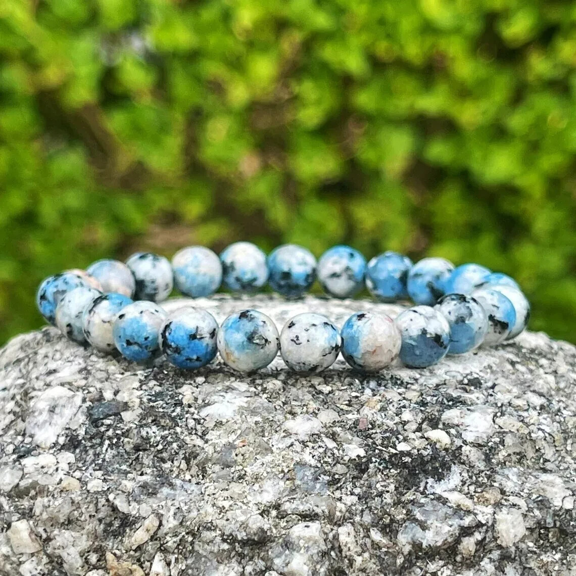 8mm Genuine K2 Jasper Stone Bracelet Healing Balance Gemstone Stretch Bracelet