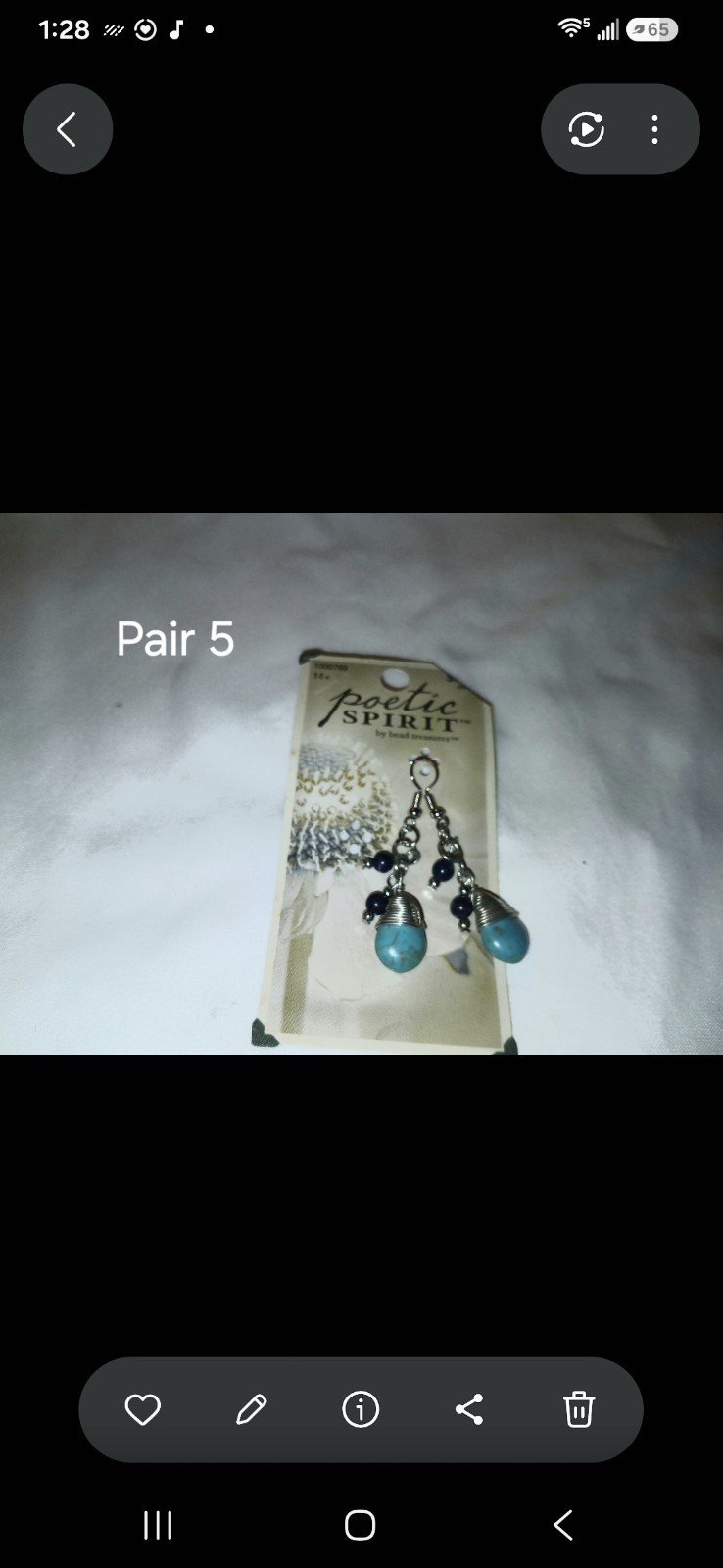 Choose One Pair of Earrings. Discount available