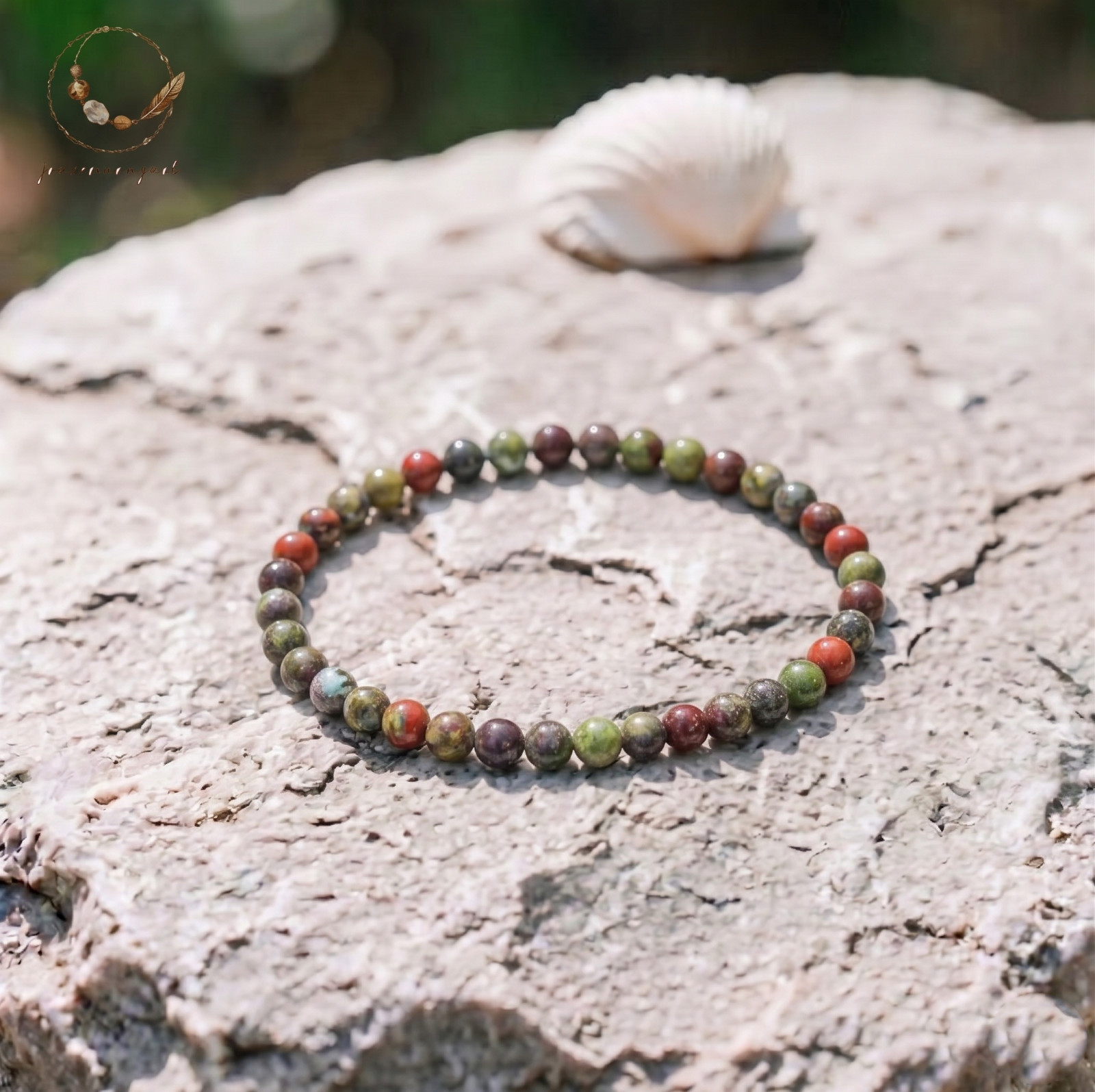 4mm Tiny Natural Crystal Bracelet Healing Stackable Gemstone Jewelry Unisex