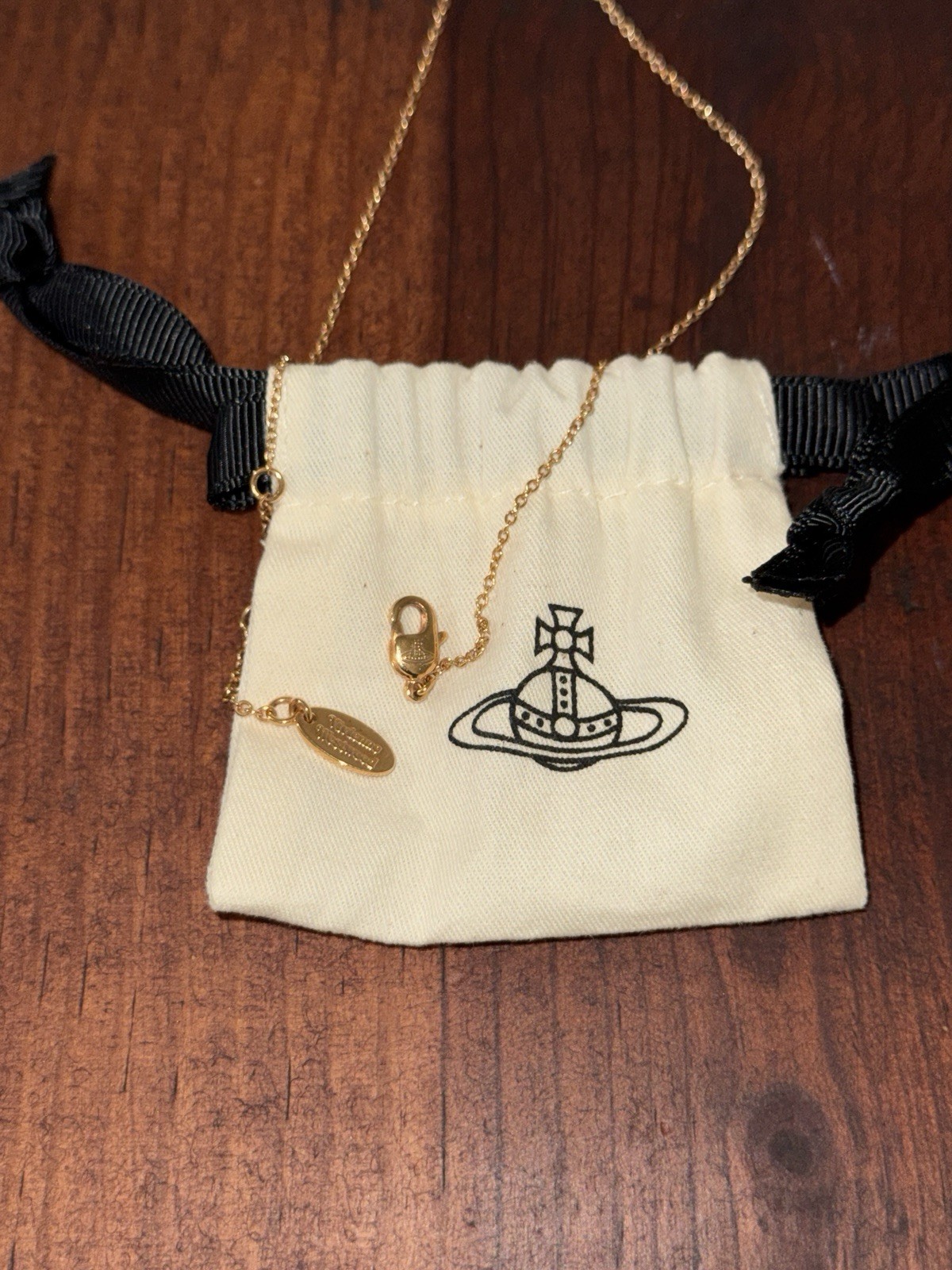 Vivienne Westwood Necklace Rose Gold Petra Heart Pendant