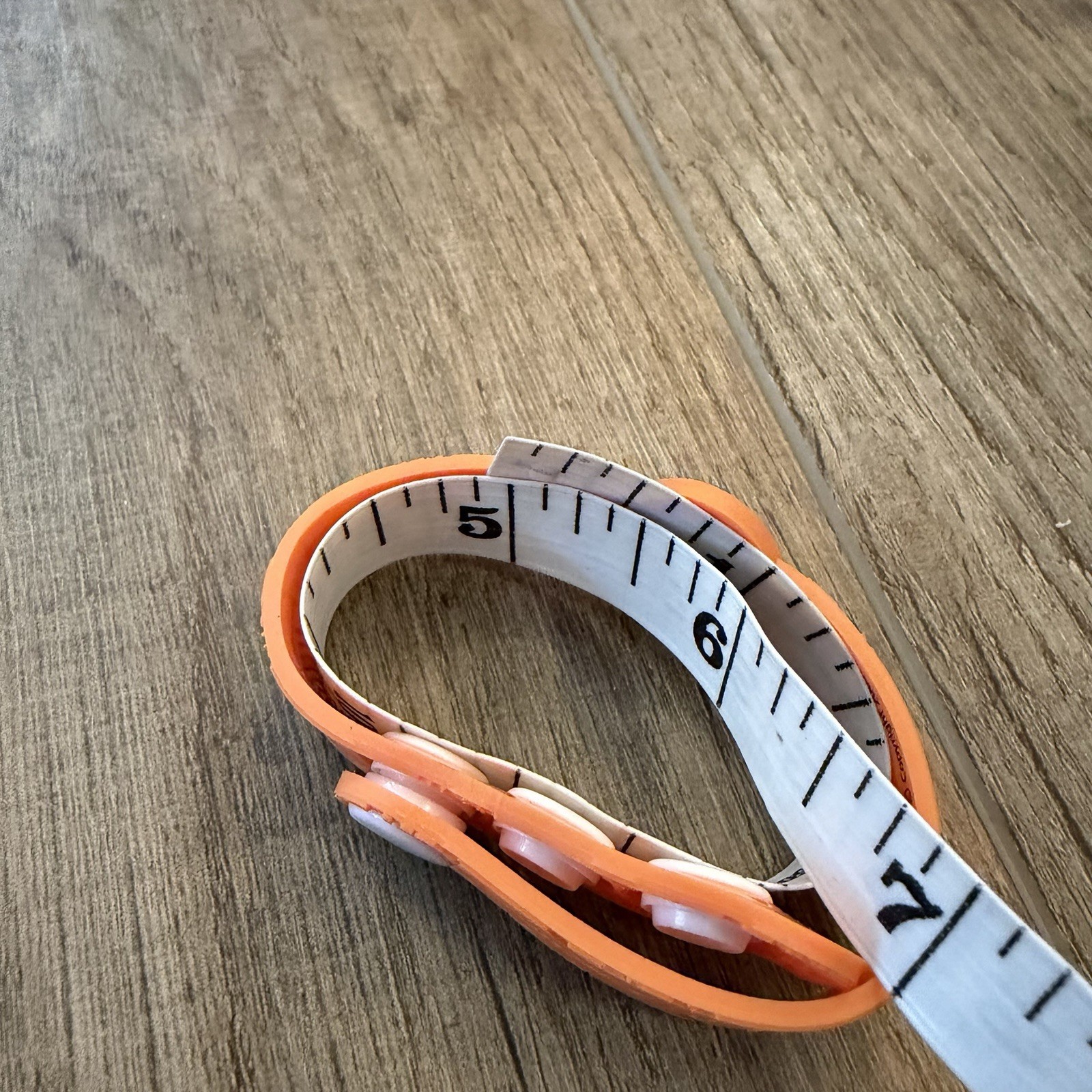 Allermate Peanut Allergy Alert Kids Bracelet Orange Silicon Plastic Snap 3 Sizes