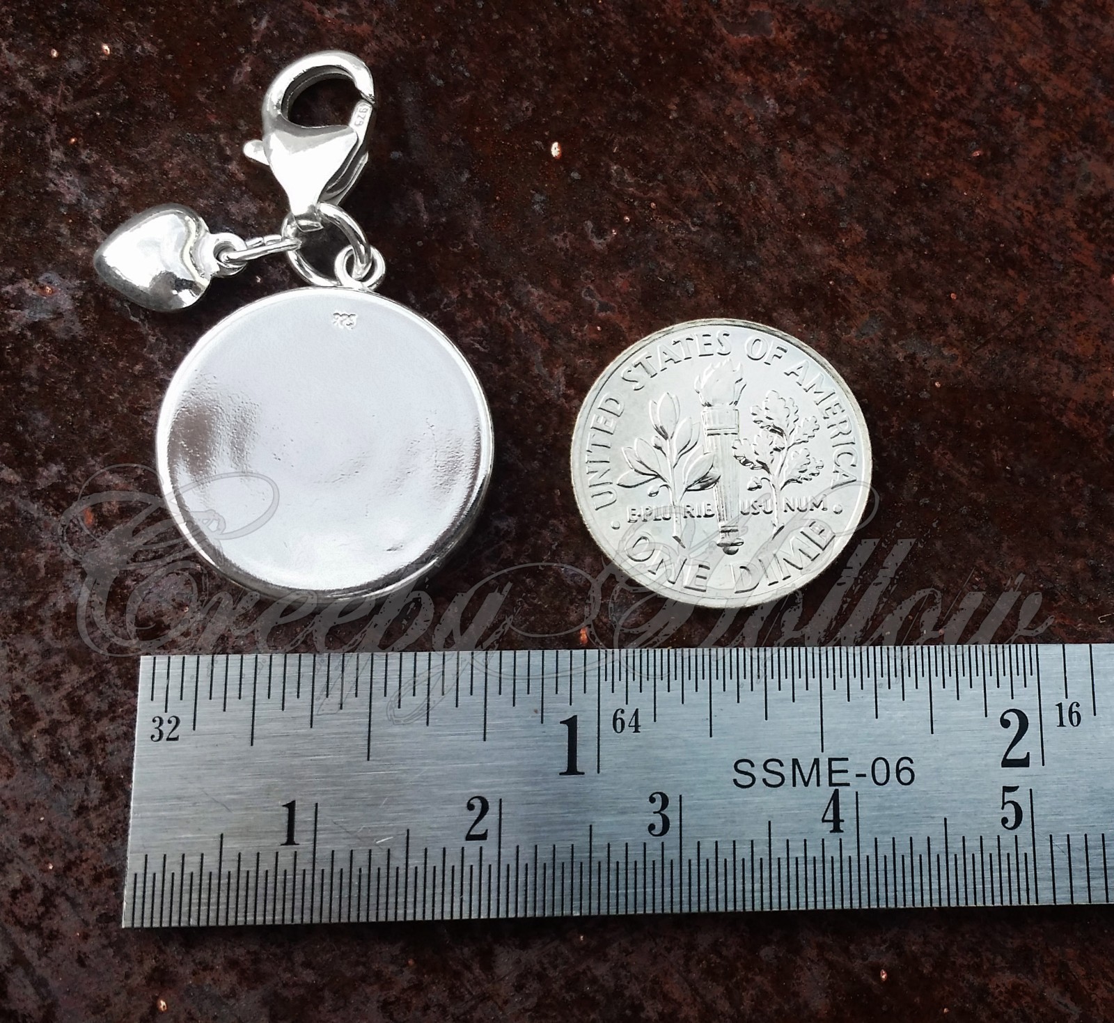 925 Sterling Silver Charm United States Air Force Veteran