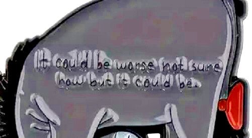 Eeyore – It Could Be Worse Not Sure How But It Could Be! Pooh Enamel Pin – NEW