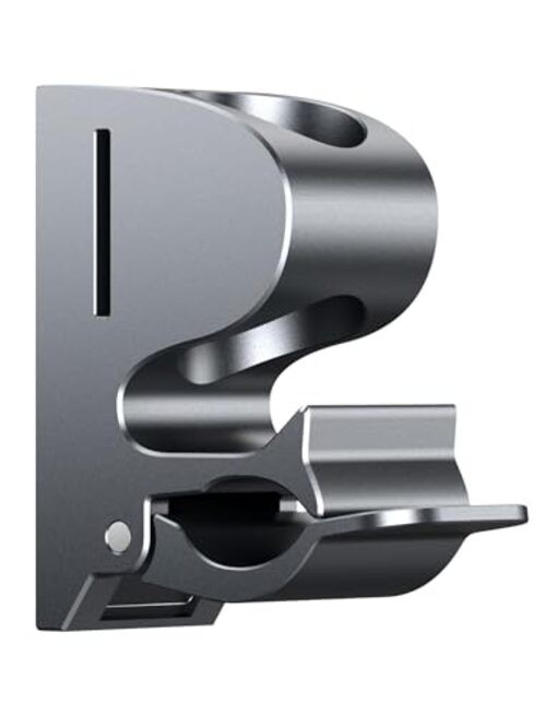 Magnetic Holder Clip for Golf Cart, Aluminum Alloy Stand Clip Holder Fit gray