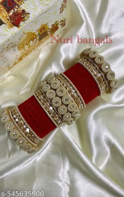 Bridal Chura Set |Punjabi Bridal Chuda |Wedding Bangles Set|Traditional bangles