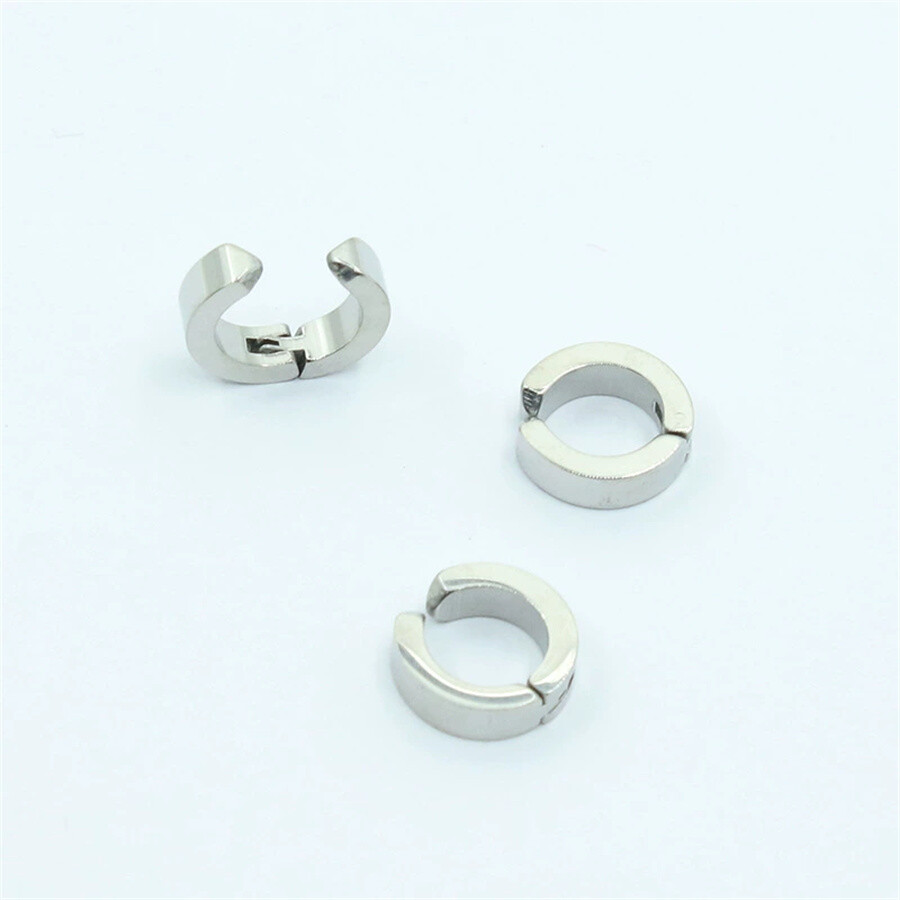 2pcs Kishibe Metal Enamel Stud Earrings – Chainsaw Man Cartoon Game Jewelry