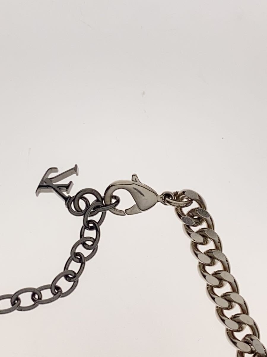 Louis Vuitton Bracelet Authentic LV Bracelet Silver W0.5cm 19.5cm From Japan