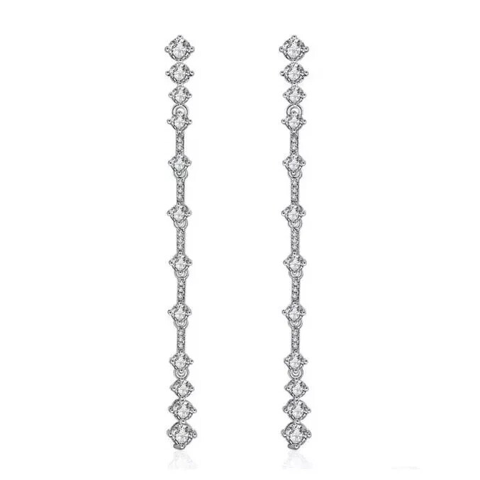 Sophisticated Long Drop Earrings