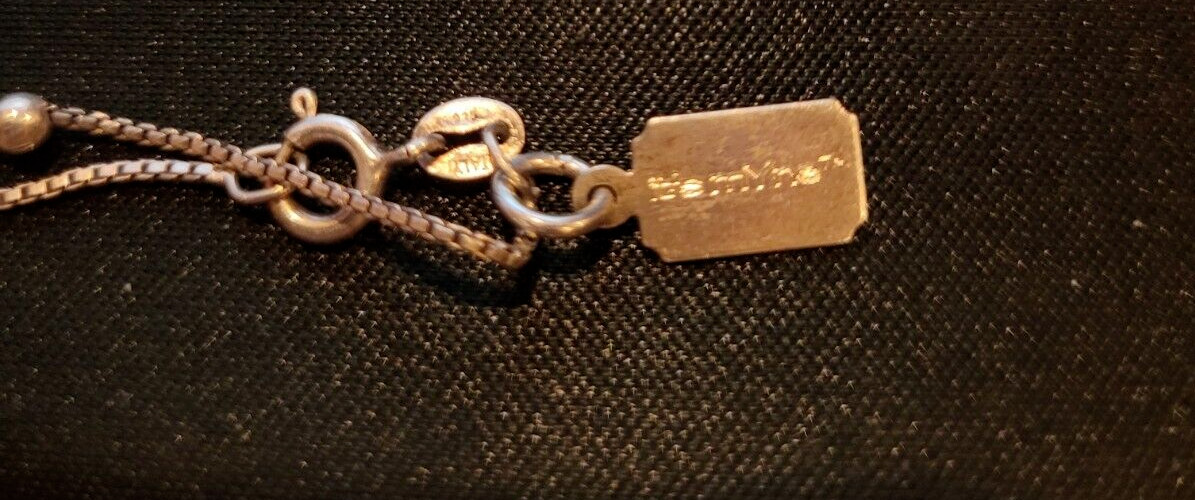 B Initial Necklace Signed By – it’s mYne