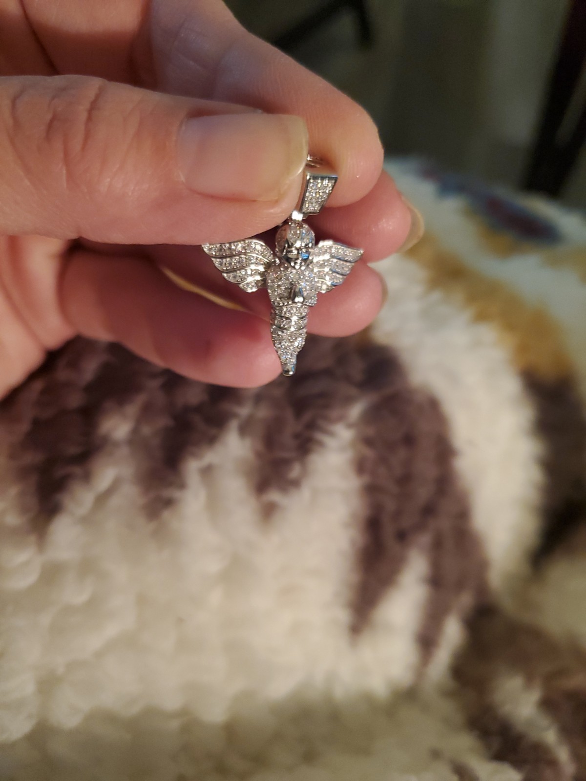 Pray Angel Pendant
