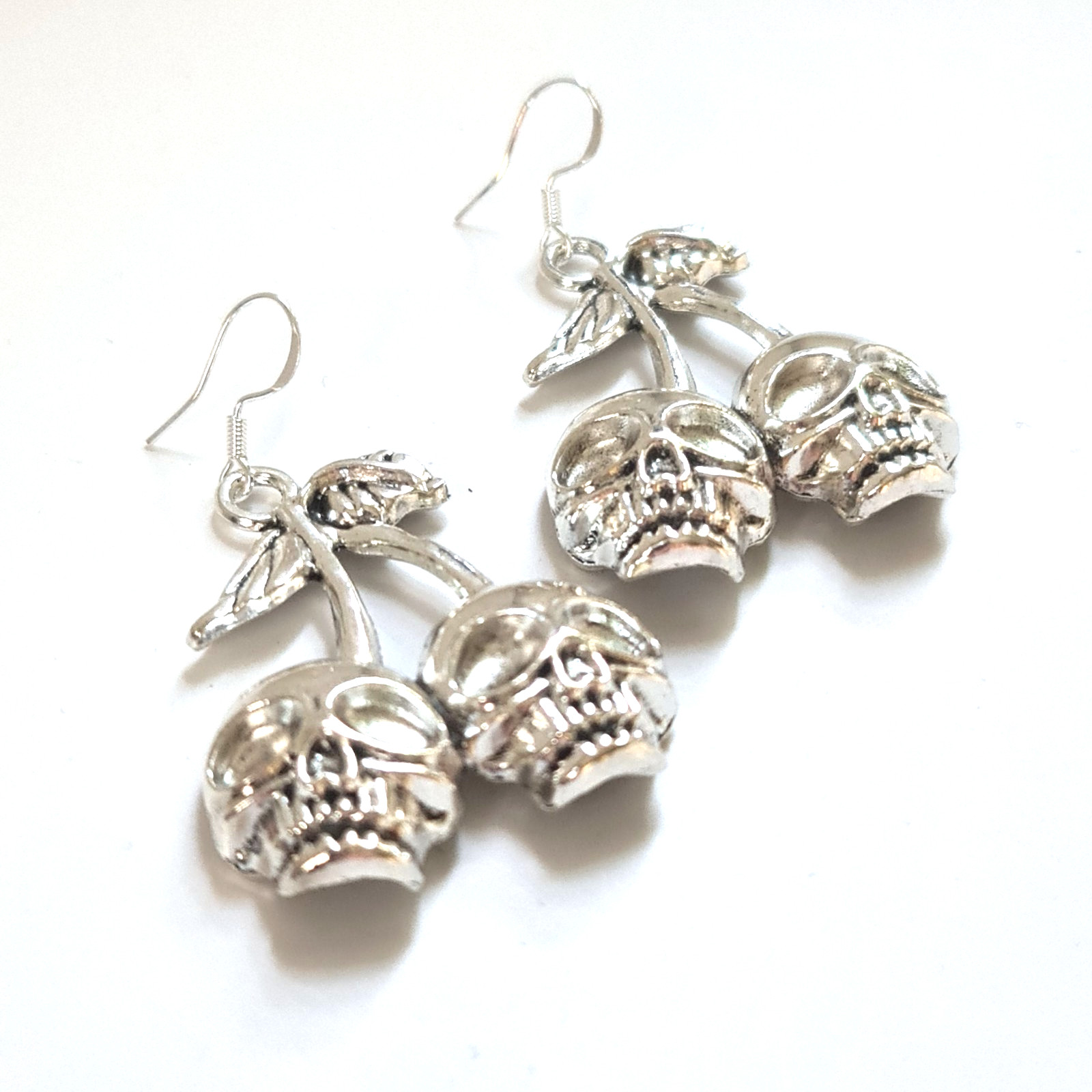 Gothic Dangle Earrings Skull Skeleton Moth Goth Punk Rock Jewellery Halloween