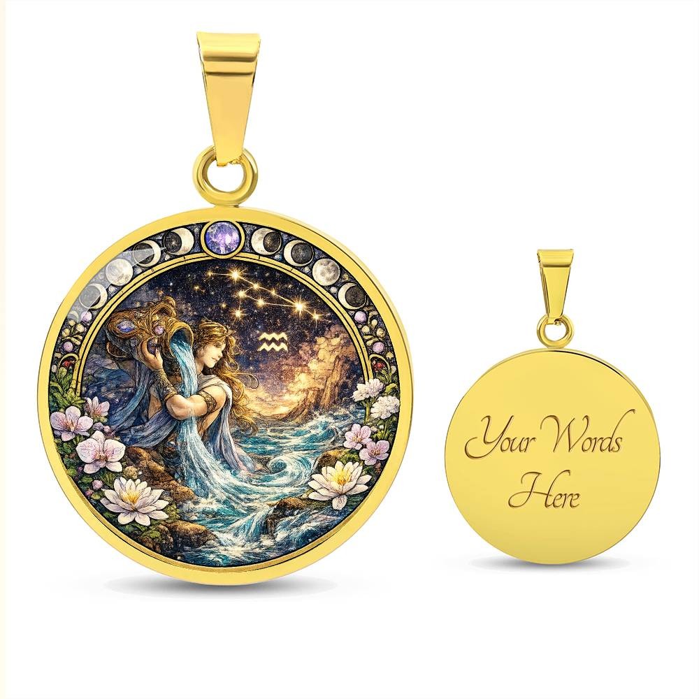Personalized Zodiac Jewelry Gift, Astrology Sign Necklace, Horoscope Gift