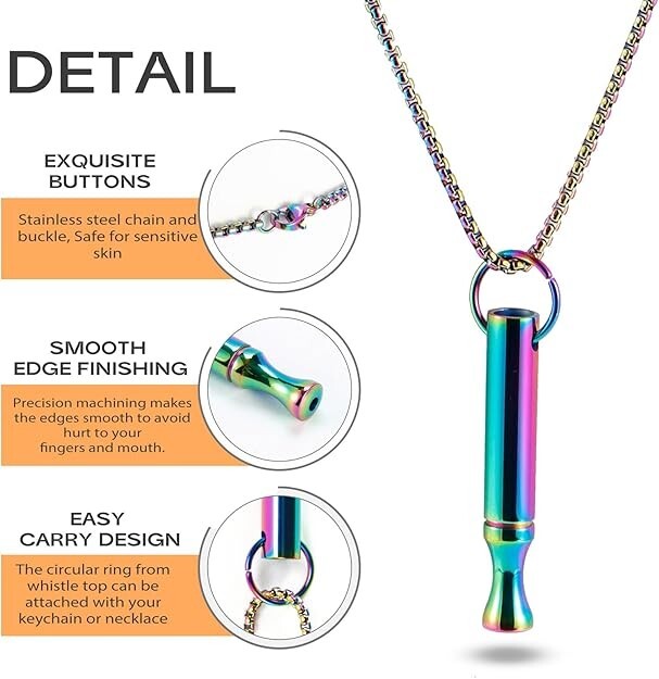 Breathing Necklace Meditation Stress Panic Relief Anxiety Necklace Calming Tools