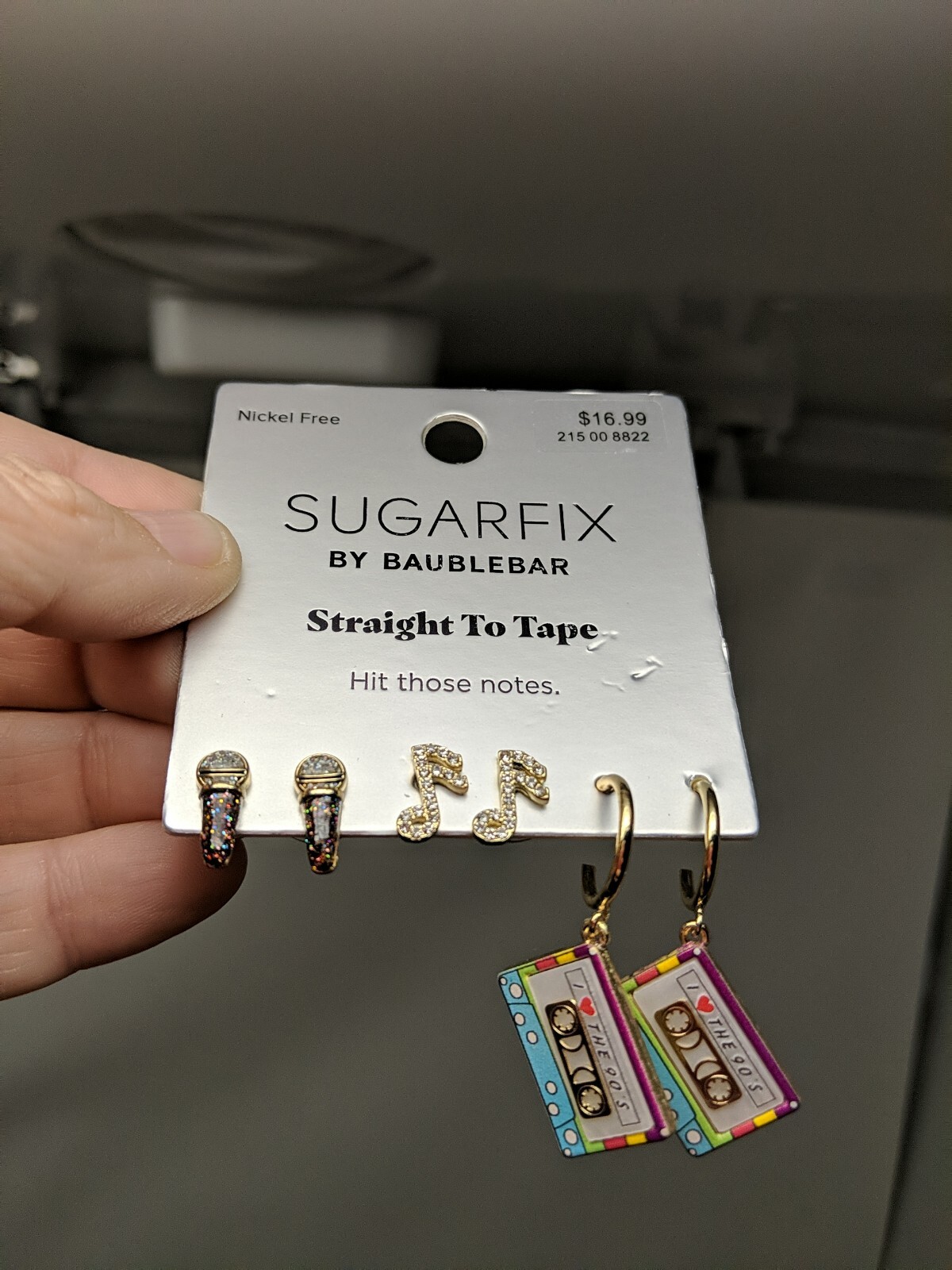 Sugarfix by Baublebar Straight To Tape Earrings. I Love the 90’s Theme Post Back