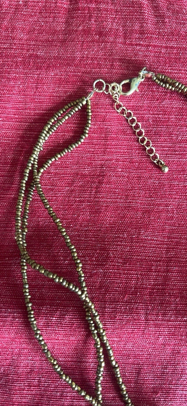 Gorgeous Beaded Crystal Drop Necklace