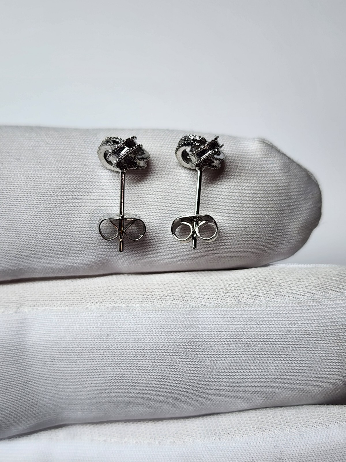 Gold, Silver, Rose Plated Stud Earrings Unisex Fashion Jewelry Women, Men