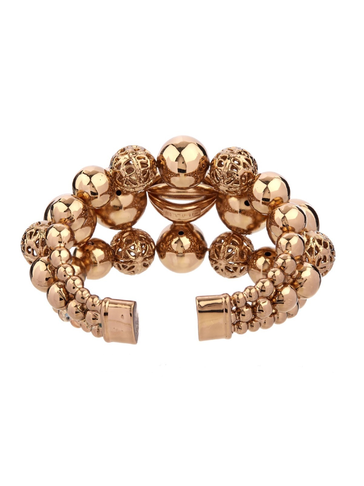 ETRO Gold Sphere Shape Brass Cuff New other
