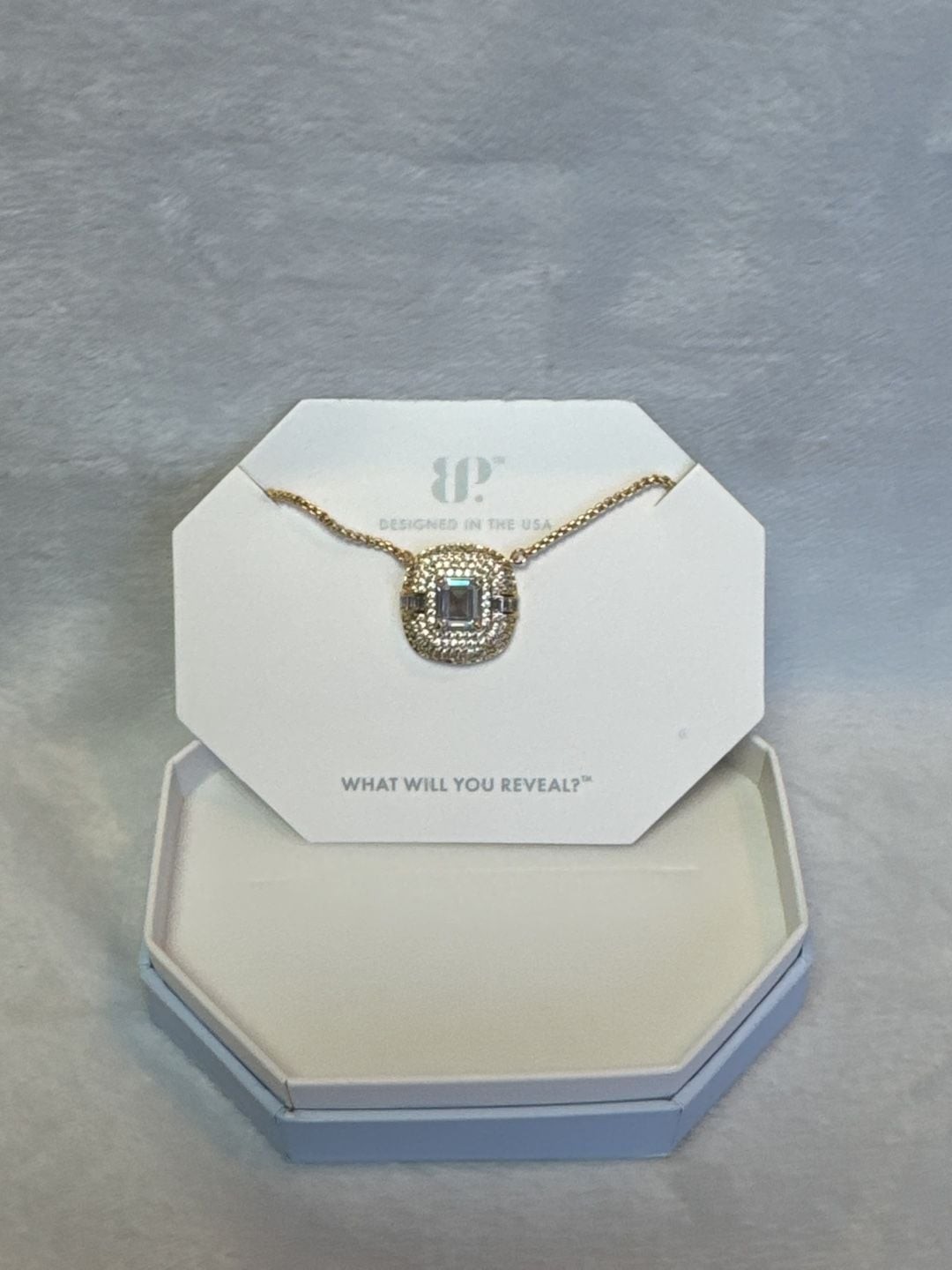 BP The Unseen We Carry Clear CZ on Gold