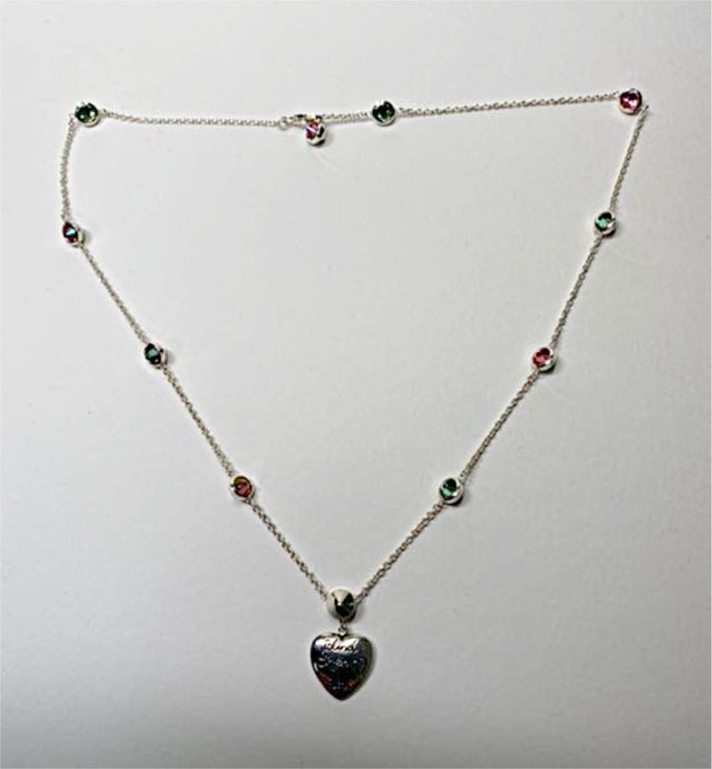 GUCCI Silver 925 Necklace Women Pre-Owned 10.8g Authentic
