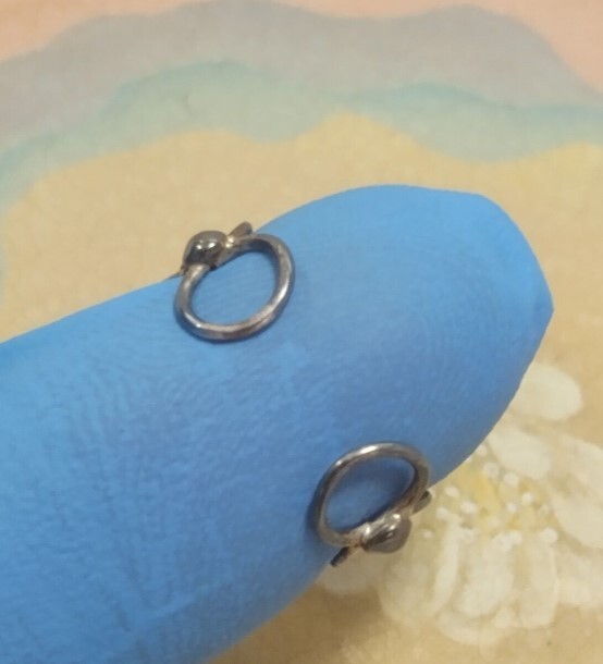 Womens Daily Use Solid Metal Adjustable Circle Style Foot Toe Ring 925 Silver