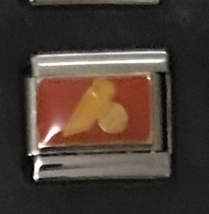Baseball Bat Wholesale Italian CHARM Enamel Link 9MM K2023 J2