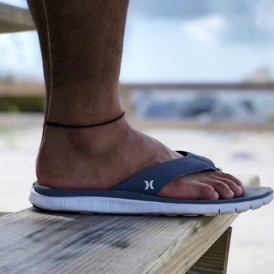 Mens Surfer Cord Anklet Bracelet Beach String Foot Jewelry Women Gift Unisex